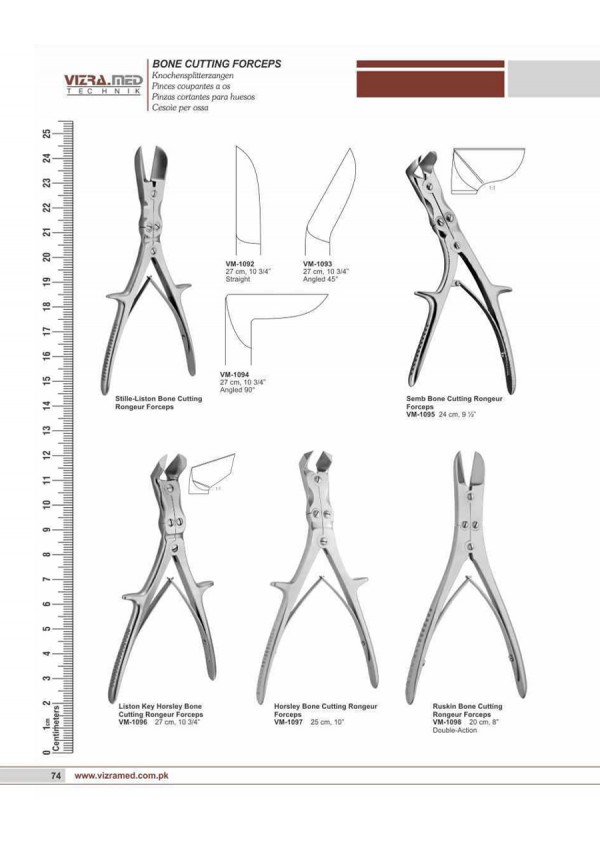 Bone Cutting Forceps