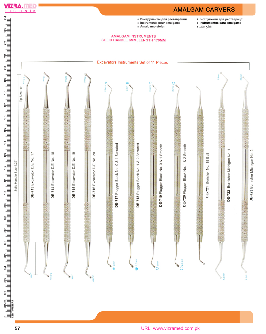 Amalgam Carvers