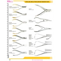 Distal Eend, Wire Cutters & Bracket Remover Pliers